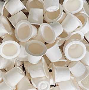 Empty Sugar Cane Coffee Pods